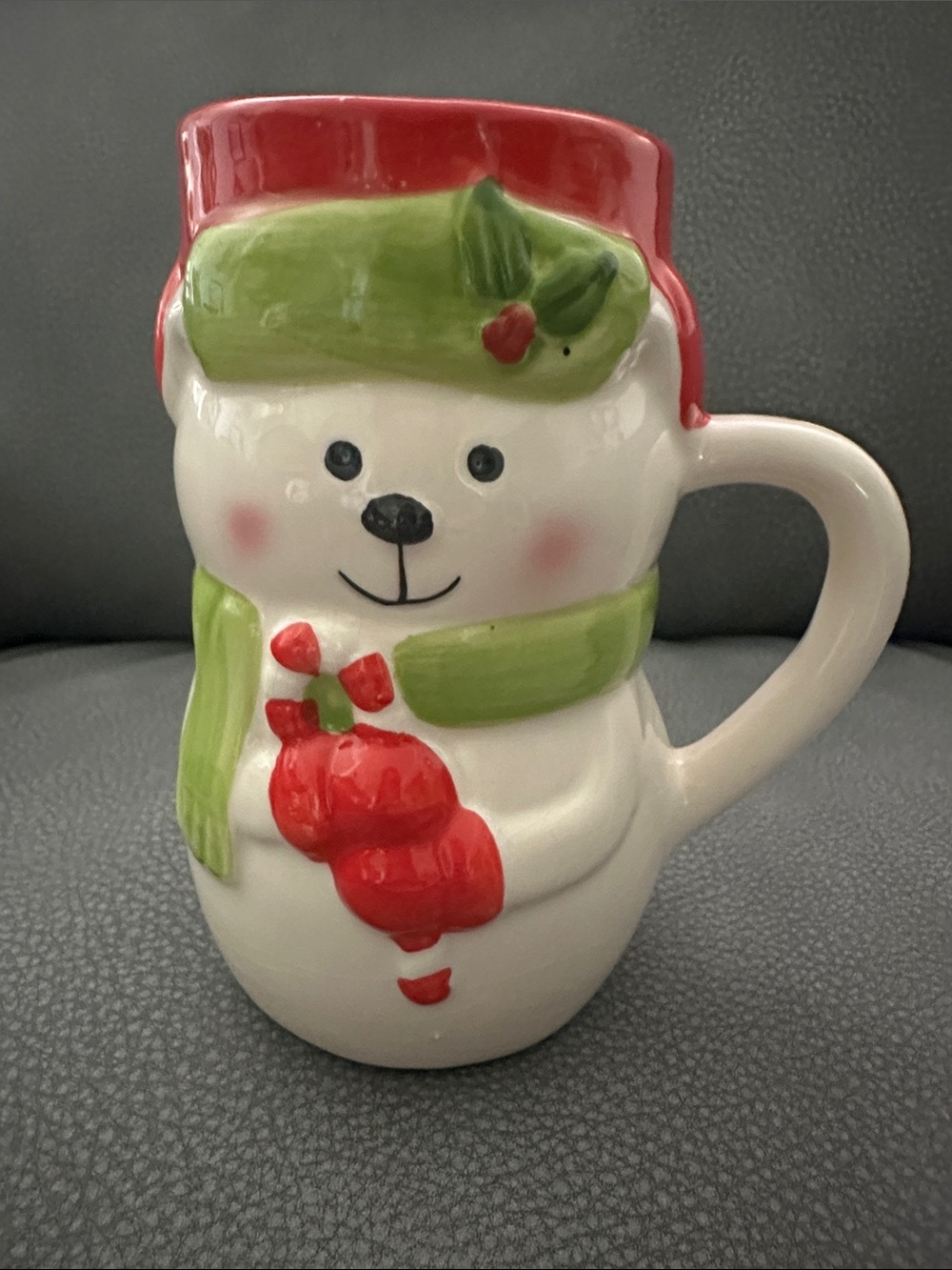 Bay Island White Ceramic Mug with Black Logo